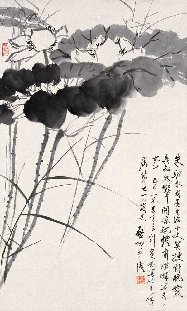 荷花藕上開(kāi)