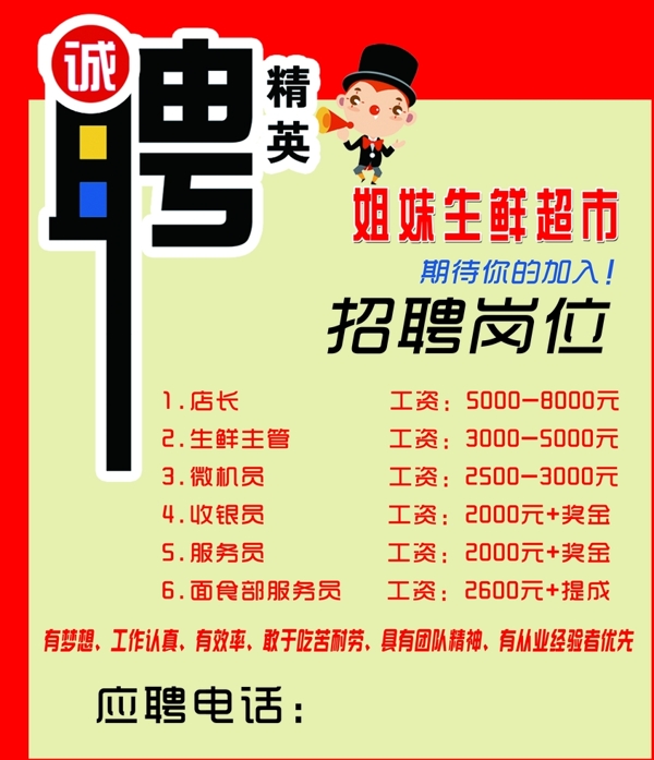 精英誠聘