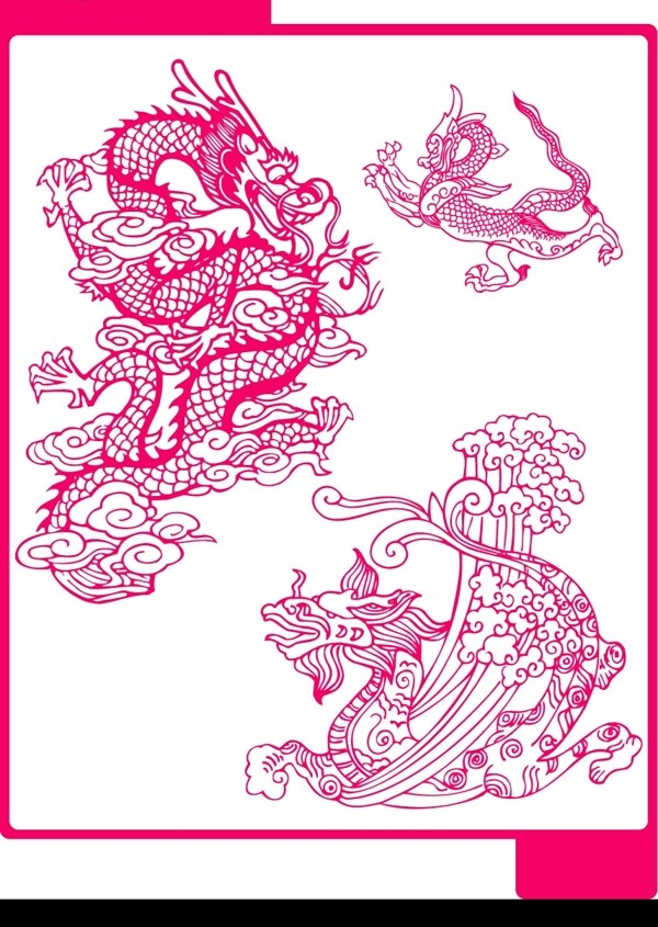 龍圖案圖片