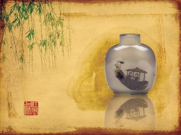 花瓶海報