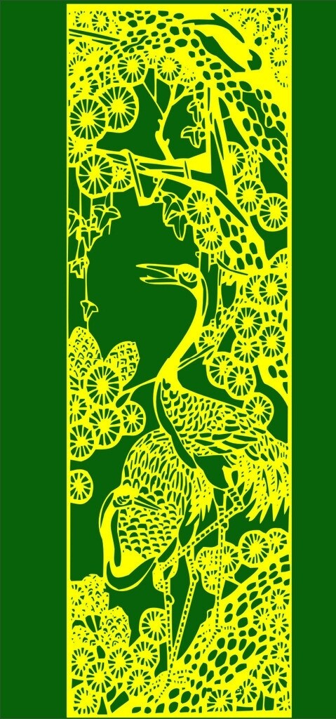 仙鶴圖圖片