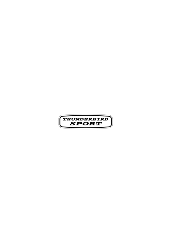 ThunderbirdSportlogo设计欣赏ThunderbirdSport运动赛事标志下载标志设计欣赏