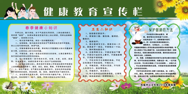 健康教育宣傳欄