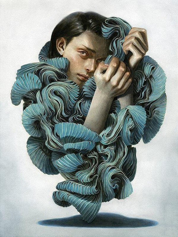 位圖插畫時尚插畫人物插畫藝術效果免費素材