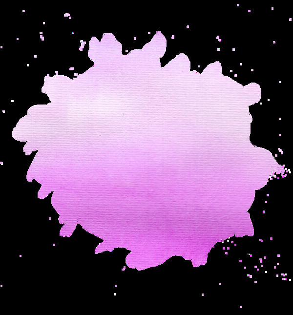 紫色涂鴉透明素材