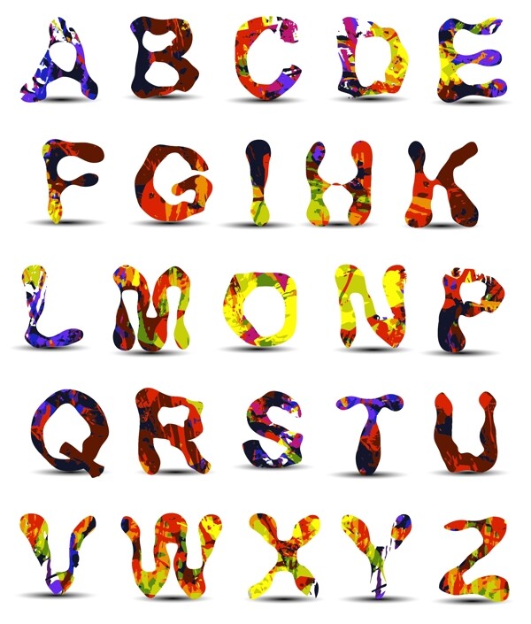矢量字體設(shè)計(jì)的41系列矢量素材