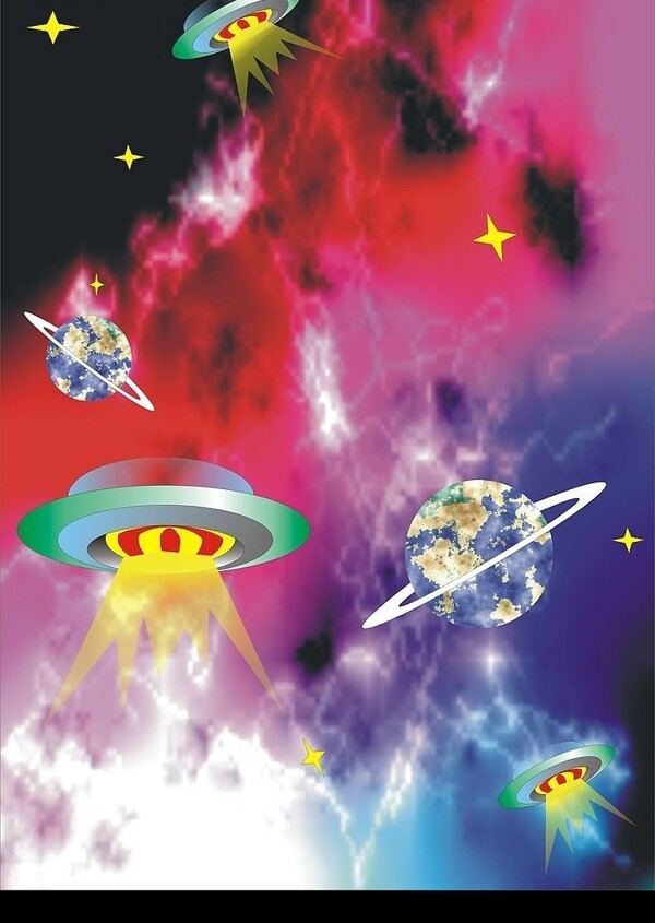 太空飛碟圖片