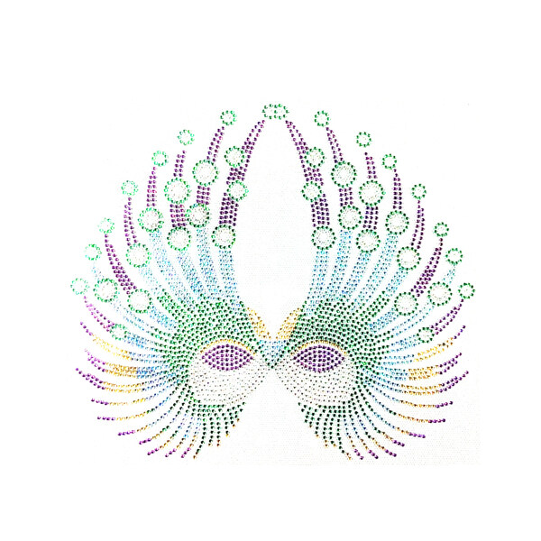 位圖面具翅膀燙鉆免費(fèi)素材