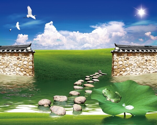 美麗風(fēng)光