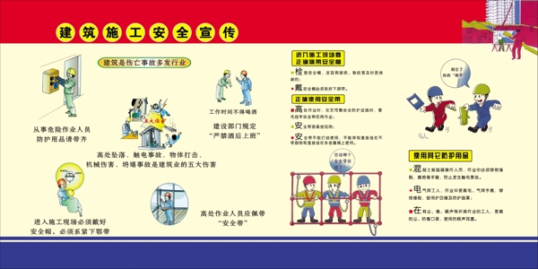 施工安全文明安全圖片