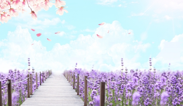 淘寶春季女裝海報(bào)