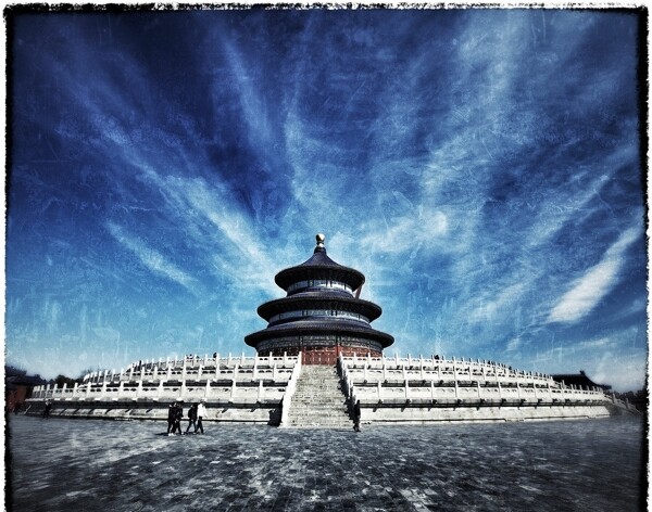 北京天坛祈年殿图片