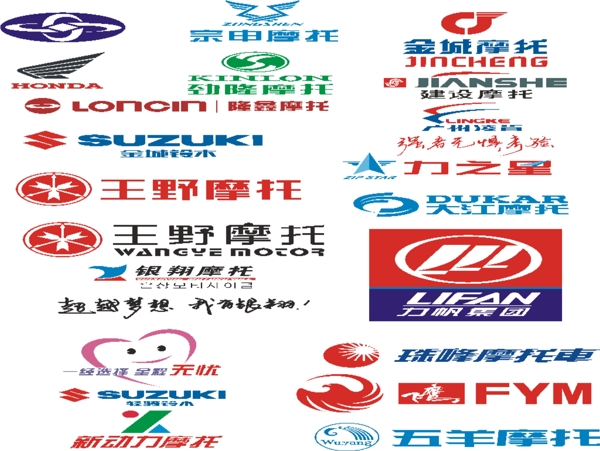 摩托標(biāo)志大全