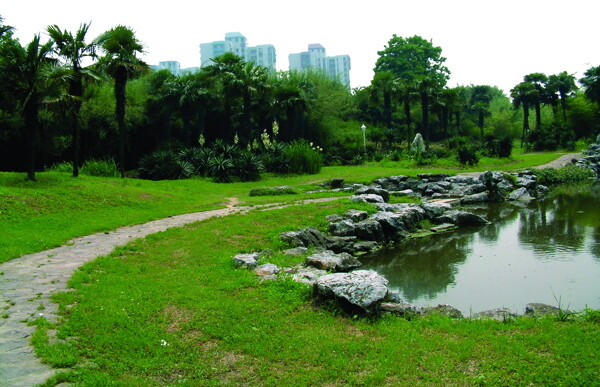 景觀環(huán)境015背景素材