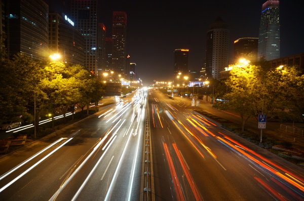 CBD夜景圖片
