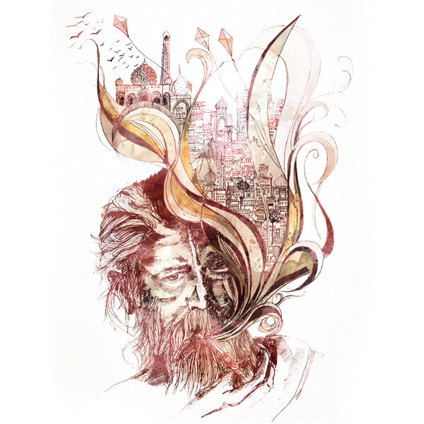 位圖插畫時尚插畫人物插畫插畫師免費素材