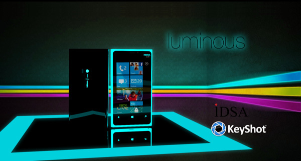 发光的Lumia照明