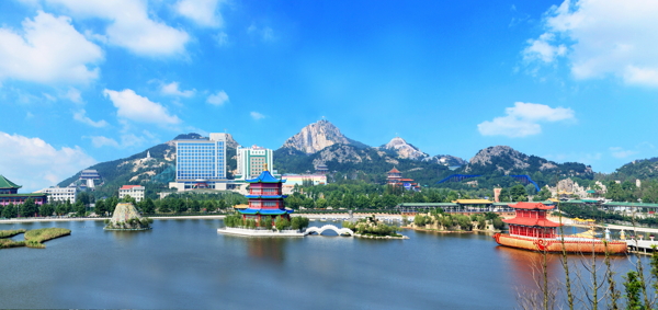 海濱城市圖片