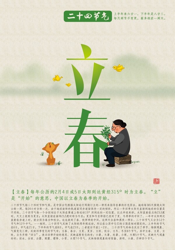 二十四節(jié)氣立春