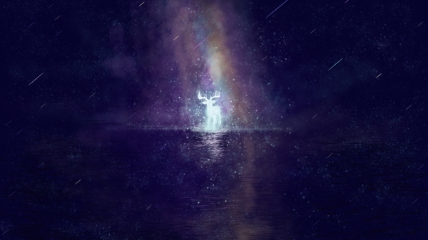 鹿游星空原創(chuàng)插畫(huà)