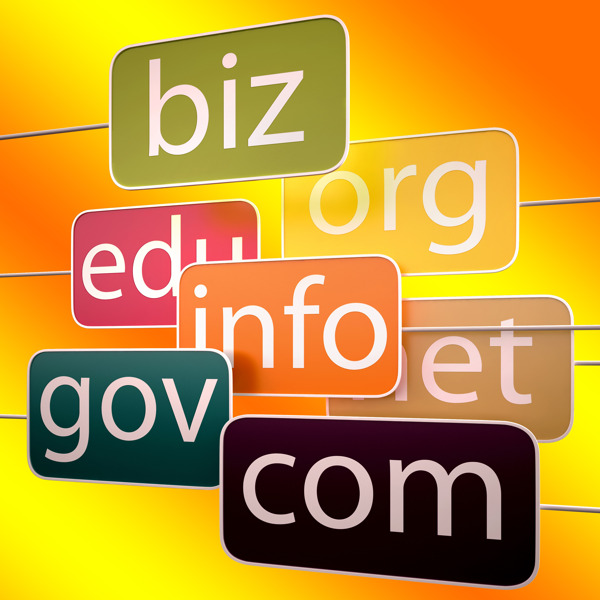 橙色的URL的话表明组织商务COM教育