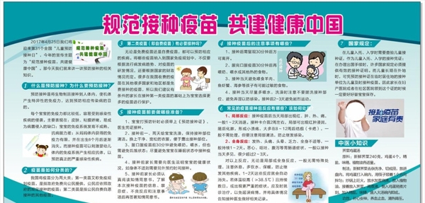 规范接种疫苗共建健康中国
