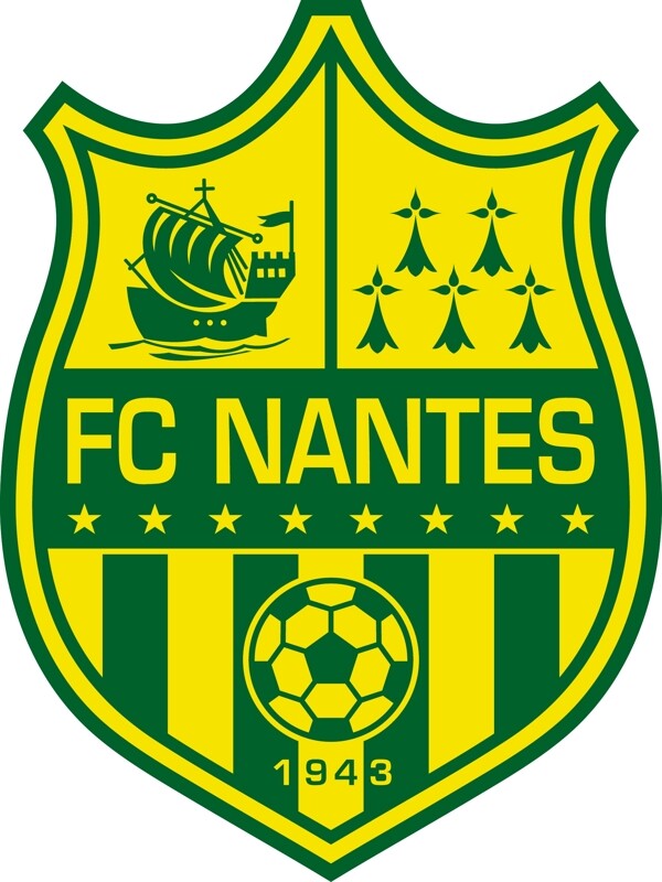 南特足球俱乐部徽标图片