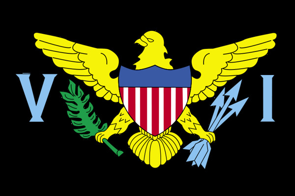 美国维尔京群岛美国国旗