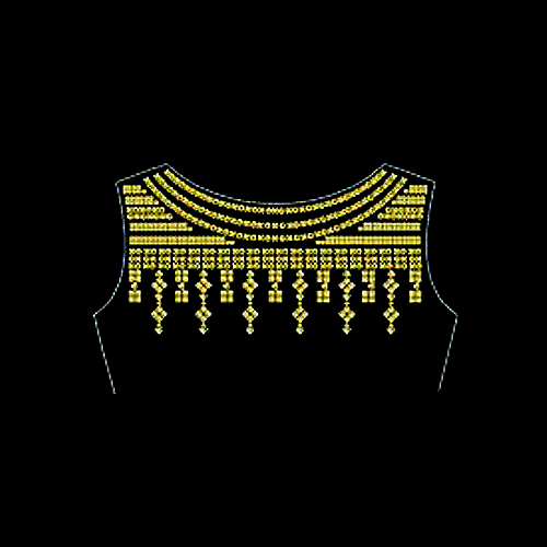 燙鉆領(lǐng)邊免費(fèi)素材