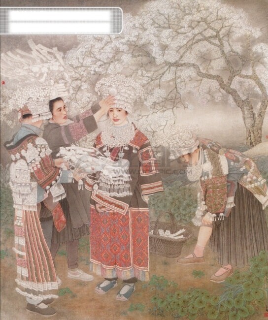 滿樹繁華圖