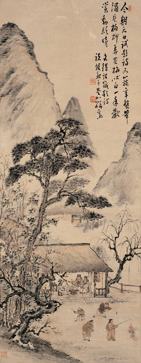 鬧春圖圖片