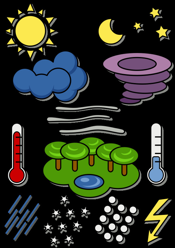 天氣圖符號
