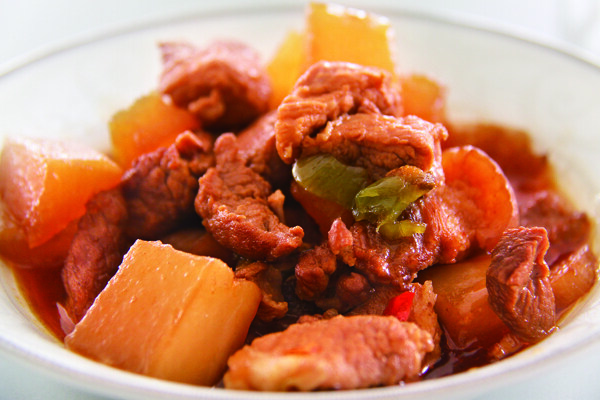 蘿卜燒肉圖片