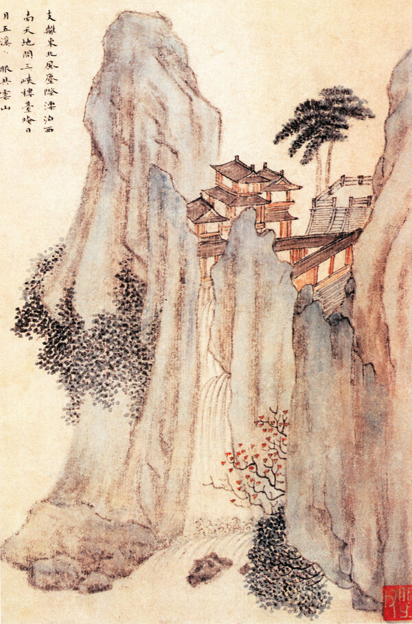 杜甫诗意图装饰画