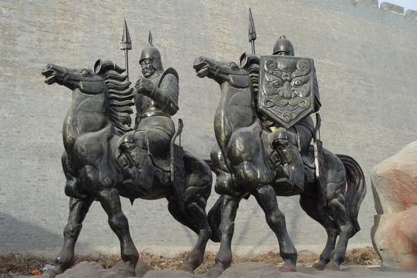 蒙古雕塑图片