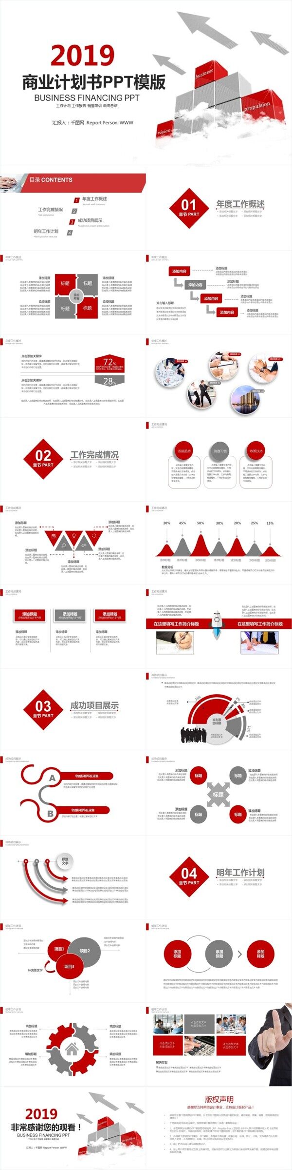 时尚商业计划书PPT创业计划PPT模板