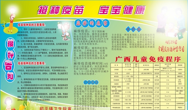 預(yù)防接種寶寶健康