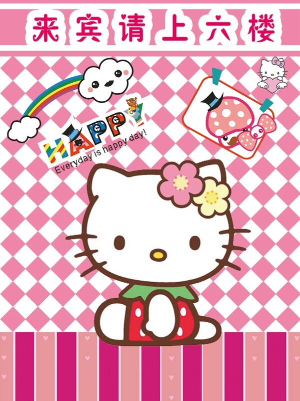 hellokitty導視牌圖片