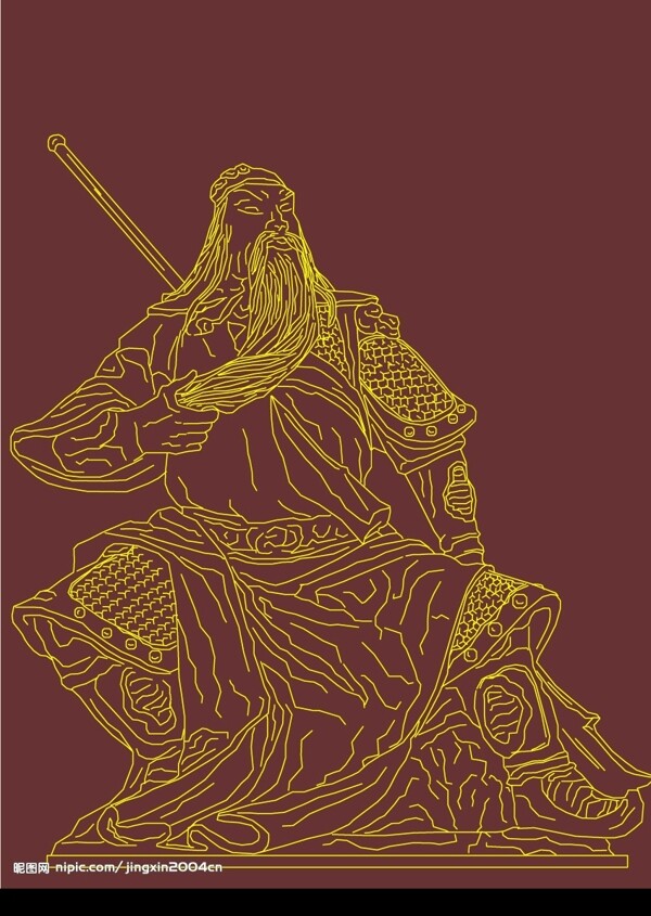 武圣關(guān)公圖片