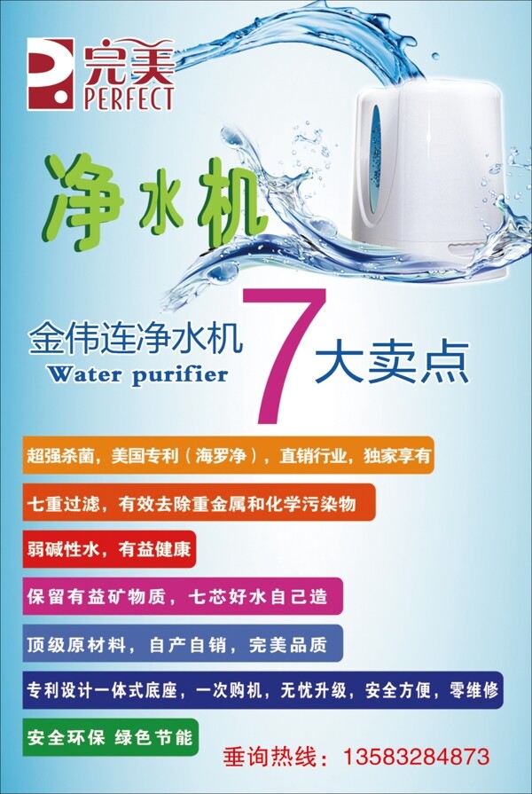 完美凈水機