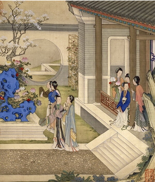 月曼清游圖圖片