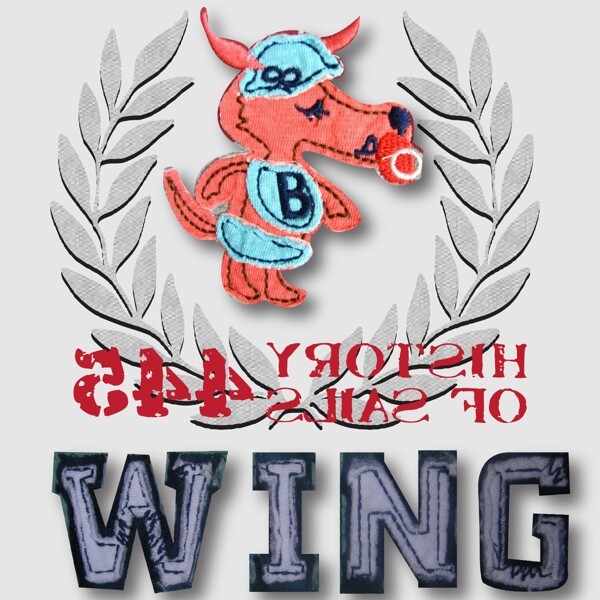 印花矢量圖圖文結(jié)合文字英文動(dòng)物免費(fèi)素材