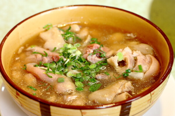 蕓豆蒸豬蹄圖片