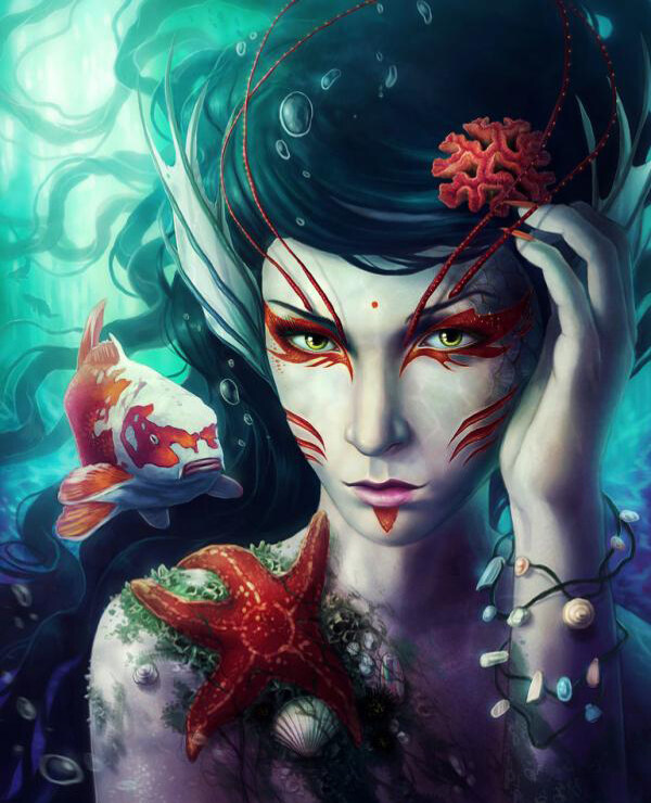 位圖插畫時尚插畫人物插畫藝術(shù)效果免費素材