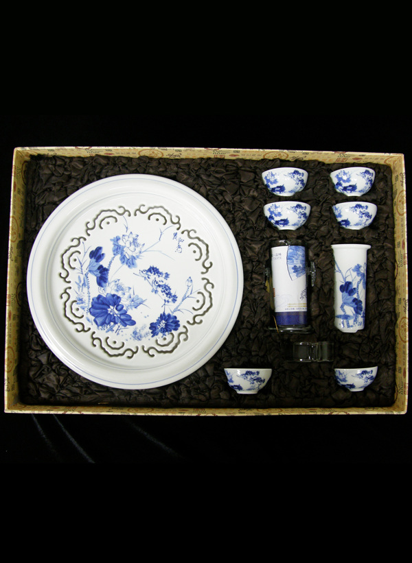 中国传统青花瓷瓷器