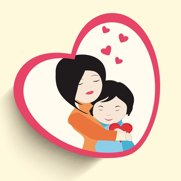 母親節(jié)慶典賀卡設(shè)計