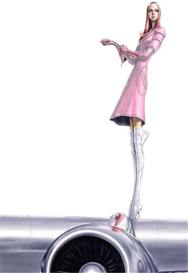 手繪服裝設(shè)計(jì)