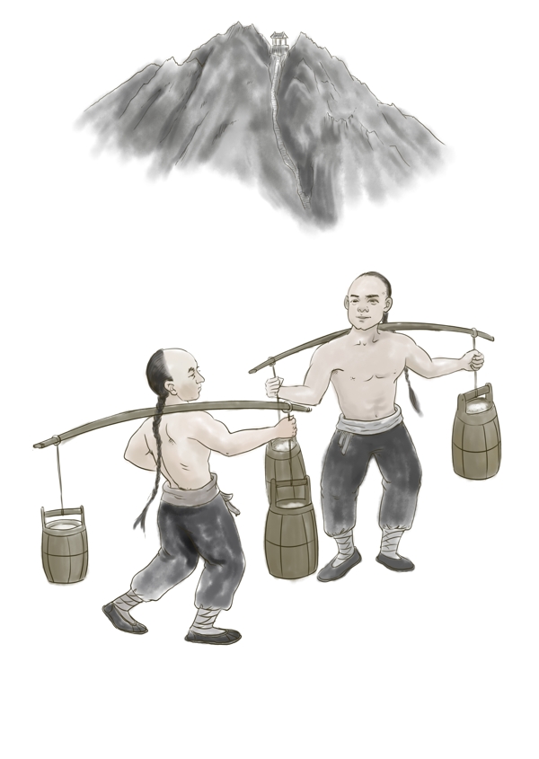 手繪人物圖片