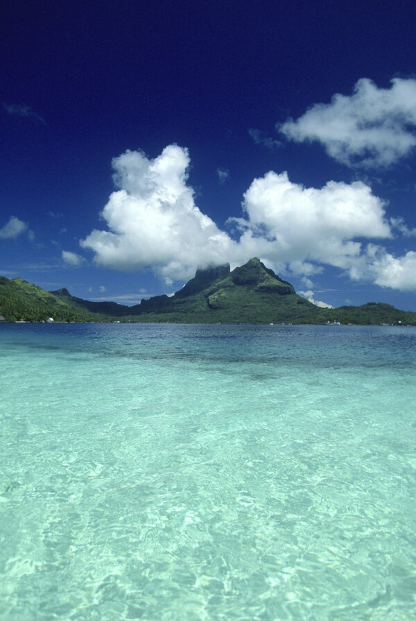 美麗海邊風景圖片