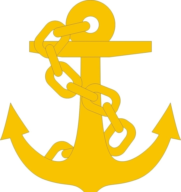 海事铁链海标志